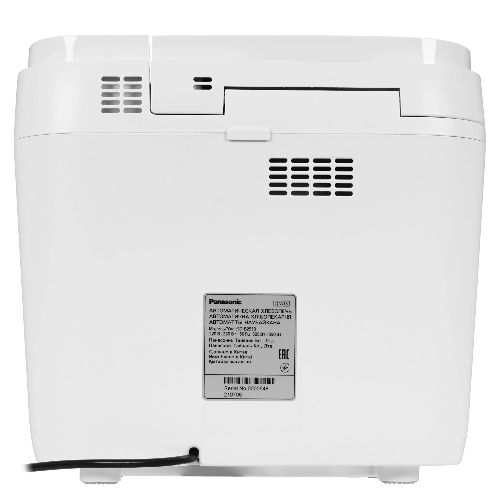 Хлебопечка Panasonic SD-B2510WTS белый, 550 Вт, 1.1 кг, 21 программа