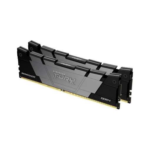 Оперативная память Kingston Fury Renegade, DDR4, 64GB (2x32 GB), 3200 MHz, CL16, DIMM, с радиатором, черный
