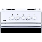 Плита газовая Лада Nova RG 24042 W белый, конфорок 4 газовых, духовка 50 л, 50 см x 85 см x 60 см