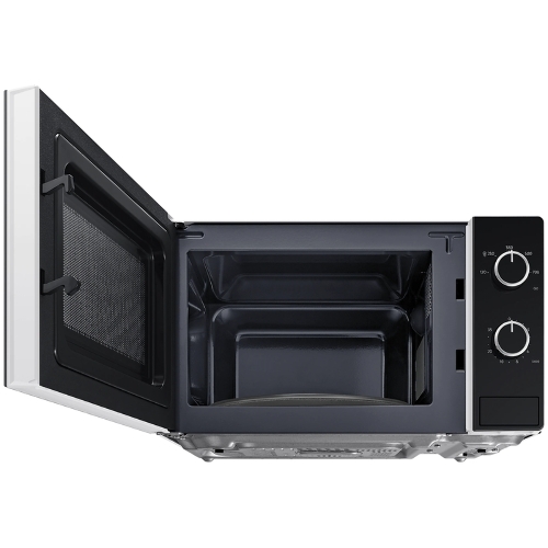 Микроволновая печь Samsung MS20A3010AH белый/черный, 20 л, 700 Вт, переключатели - поворотный механизм