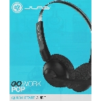 Гарнитура JLab GO Work Pop Wireless Headphones чёрный, беспроводная, Bluetooth, до 50 ч