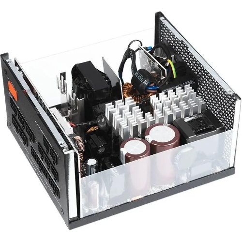 Блок питания PCCooler P5-YS1000-G1F, 1000Вт, 80 PLUS Gold, 135мм, модульный, черный