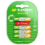 Аккумулятор GP 100AAAHC3/1RGY-2CRCB4 40/400 AAA NiMH 1000mAh (4шт) блистер
