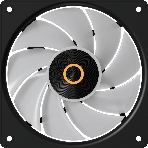 Вентилятор для корпуса Ocypus Gaммa F12 Elite BK ARGB, 120x120x25мм, 4-PIN PWM, 600-1800 RPM, 26 DBA MAX, HYDRO BEARING