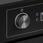 Шкаф духовой электрический Maunfeld AEOH60102B, 60л, дверца с 3 стеклами, черный