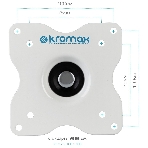 Кронштейн для телевизора Kromax DIX-15 белый 15