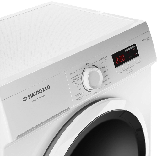 Стиральная машина Maunfeld MFWM127WH05 белый, загрузка фронтальная 7 кг, 1200 об/мин., класс: А+++