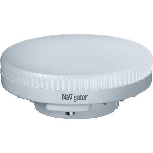Лампа светодиодная Navigator NLL-GX53-8-230-2.7K 8 Вт таблетка 2700К теплый белый GX53 600 лм 220-240В