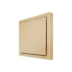Выключатель 1-кл. СП ZIMA IP20 10А безвинт. зажим зол. LEZARD 704-3688-100QC