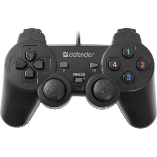 Геймпад Defender Omega USB, Проводной геймпад, 12 кнопок, 2 стика