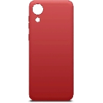 Чехол (клип-кейс) BoraSCO Microfiber Case для Samsung Galaxy A03 Core красный