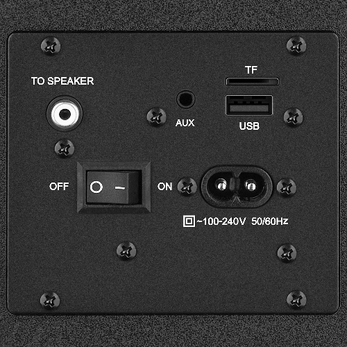 Акустическая система SVEN SPS-730 2.0 черные (2x25Вт, экокожа, USB/SD, пульт ДУ, Bluetooth)
