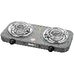 Плитка электрическая Sakura ПЭ-03 2000 Вт, 140/140мм 2 конф/спир графит