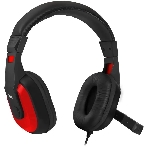 Комплект клавиатура+мышь Defender Target MKP-350 проводной, USB, 3200 DPI, чёрный/красный