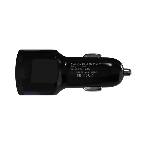 Автомобильное зарядное устройство Maxvi CCM-212 Plus M черный 2.1A
