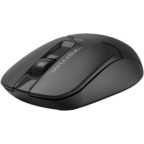 Мышь беспроводная A4Tech Fstyler FG12 черный, 1200 dpi, радиоканал, USB, кнопки - 3