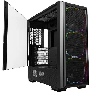 Компьютерный корпус Montech SKY TWO GX черный без БП ATX 3x140мм 2xUSB3.0 1xUSB3.1 audio bott PSU