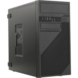 Компьютерный корпус Mini Tower InWin EFS712 Black U3*2+U2*2+A(HD) + front fan holder + Screwless mATX (без блока питания)