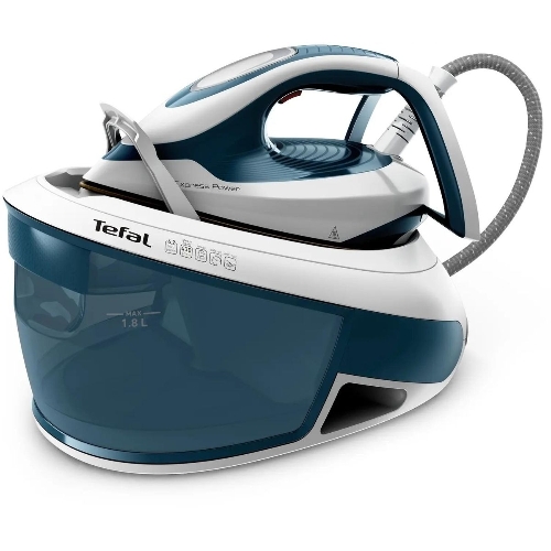 Парогенератор Tefal Express Power SV8111E0 темно-лазурный/белый, 2800 Вт, 120 г/мин, 430 г/мин, 1800 мл