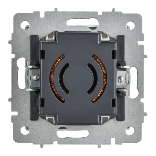 Светорегулятор IEK BR-D20-0600-K91 поворотно-нажимной СП BRITE СС10-1-0-БрАБ 600 Вт механизм арктич. бел.