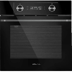 Шкаф духовой электрический Maunfeld AEOH60102B, 60л, дверца с 3 стеклами, черный