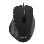 Мышь проводная Acer OMW120 черный, 2000 dpi, USB, кнопки - 6