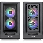 Компьютерный корпус Thermaltake Ceres 350 MX черный без БП E-ATX 2x140мм 2xUSB 3.0 audio bott PSU