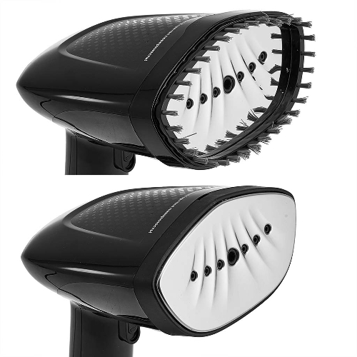 Отпариватель Delta LUX DE-3200P черный, 1500 Вт, 30 г/мин, 400 мл