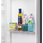 Холодильник Maunfeld MFF177NFB Slim Inverter черный двухкамерный 352/198л морозилка слева, No Frost, Side by Side