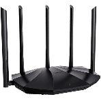 Двухдиапазонный гигабитный Wi-Fi 6 роутер Tenda RX2 Pro AX1500, до 300 Мбит/с на 2,4 ГГц + до 1201 Мбит/с на 5 ГГц