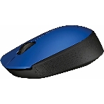 Мышь беспроводная Logitech M171 синий, 1000 dpi, радиоканал, USB, кнопки - 3