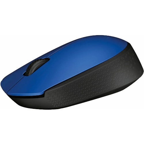 Мышь беспроводная Logitech M171 синий, 1000 dpi, радиоканал, USB, кнопки - 3