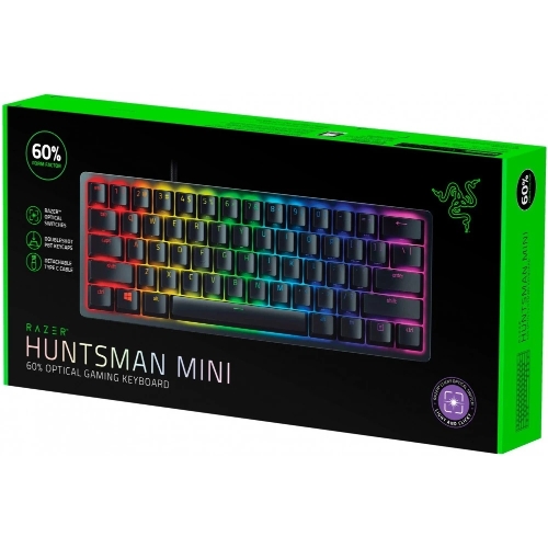 Клавиатура Razer Huntsman Mini проводная, USB, чёрный