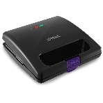 Вафельница Kitfort КТ-3611 800Вт черный/фиолетовый