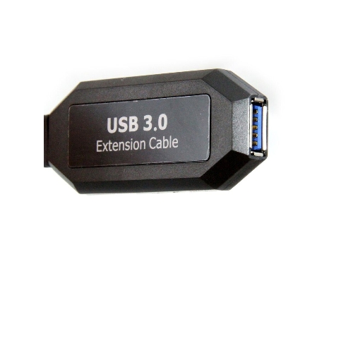 Кабель-адаптер USB3.0-repeater, удлинительный активный Am-->Af 10м VCOM