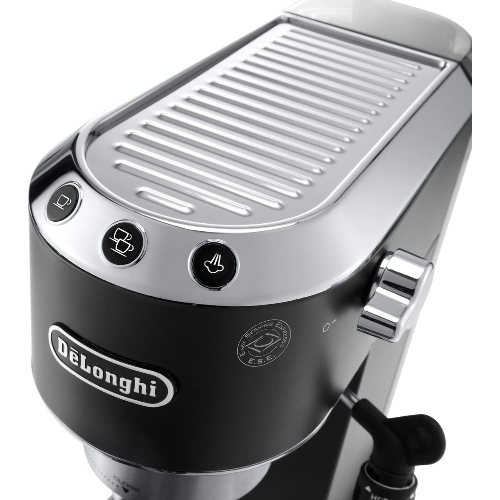 Кофеваркa рожковая DeLonghi EC 685 BK черный, исп. кофе - молотый/чалды, 1.1 л, 1350 Вт, 15 бар
