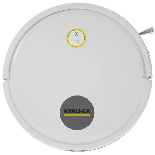 Робот-пылесос Karcher RCV 2 белый/черный, 2600 мА*ч Li-Ion, уборка сухая/влажная, пылесборник контейнер 0,42 л