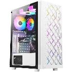 Компьютерный корпус Azza Spectra белый без БП ATX 7x120мм 2x140мм 2xUSB 2.0 1xUSB 3.0 audio bott PSU