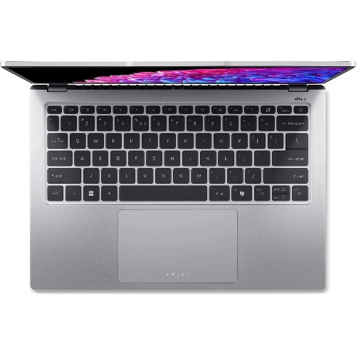 Ноутбук Acer Swift Go 14 SFG14-73-70EH/14"/OLED/Intel Core Ultra 7 155H/16Gb/1Tb/SSD/Intel Arc/Windows 11 Home/серебристый/1.3kg