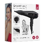 Фен Galaxy Line GL 4356 черный, 2400 Вт, ионизация
