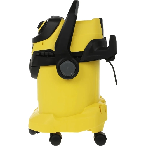 Строительный пылесос Karcher WD 5 V-25/5/22 желтый, 1100 Вт, уборка сухая/сбор воды, пылесборник мешок/контейнер, 25 л