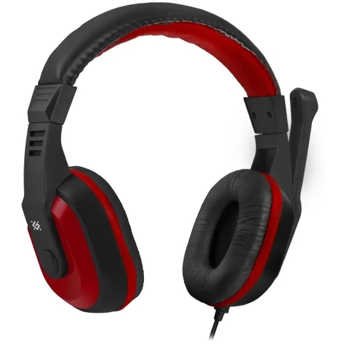 Комплект клавиатура+мышь Defender Target MKP-350 проводной, USB, 3200 DPI, чёрный/красный