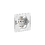 Розетка AtlasDesign 16А с заземл. быстрозажим. клем. механизм шампань SE ATN000543S