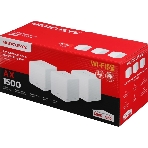 Бесшовный Mesh роутер Mercusys Halo H60X (3-pack) AX1500 Wi-Fi 6 система