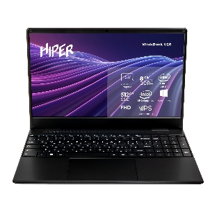 Ноутбук Hiper Workbook U26 серый U26-15FII3123R8S2WPG 15.6