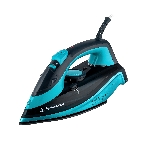 Утюг BRAYER BR4019 голубой/черный, 2400 Вт, 25 г/мин, 140 г/мин, 320 мл