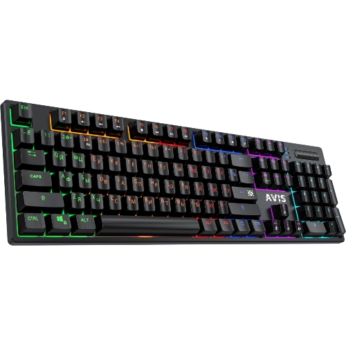 Клавиатура Defender Avis GK-312 проводная, USB Type-A, чёрный