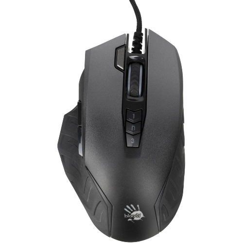 Мышь проводная A4Tech Bloody J95s серый, 8000 dpi, USB, кнопки - 9