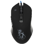 Мышь проводная Defender Sky Dragon GM-090L черный, 3200 dpi, USB, кнопки - 6
