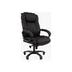 Кресло Chairman 410 черный, ткань, 120 кг, механизм качания